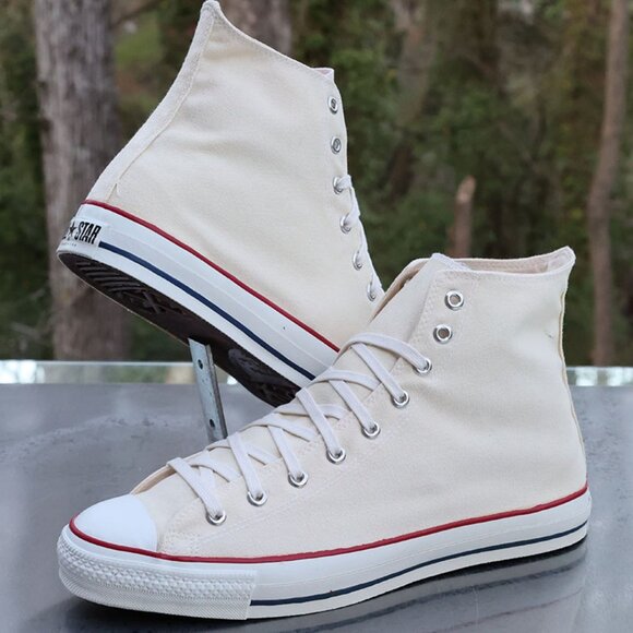 Vintage Converse Chuck Taylor All Star Hi Top White Made in USA Men’s 15 - Picture 7 of 13